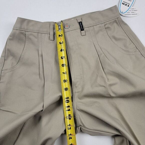 Vtg Rockies Jeans Western Mom Pants High Waisted Tan Slacks Bareback 11/12 TZR - Picture 13 of 14